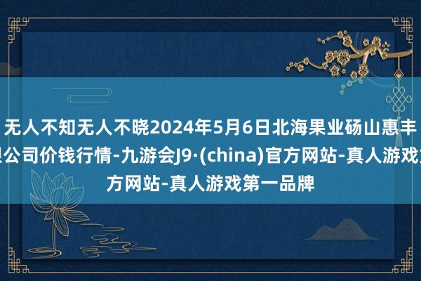 无人不知无人不晓2024年5月6日北海果业砀山惠丰商场有限公司价钱行情-九游会J9·(china)官方网站-真人游戏第一品牌