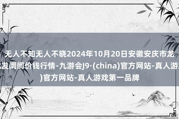 无人不知无人不晓2024年10月20日安徽安庆市龙狮桥蔬菜批发阛阓价钱行情-九游会J9·(china)官方网站-真人游戏第一品牌