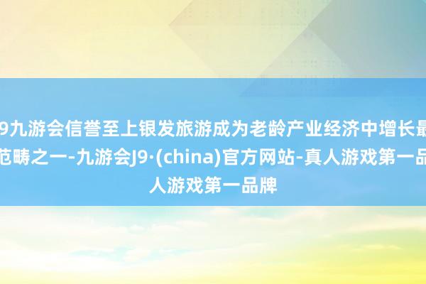 j9九游会信誉至上银发旅游成为老龄产业经济中增长最快范畴之一-九游会J9·(china)官方网站-真人游戏第一品牌